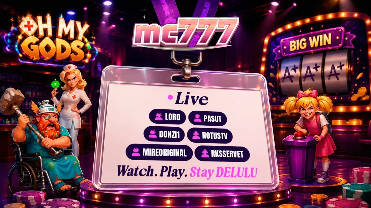 Tampilan visual dari permainan slot bertema interaktif oleh DELULU Gaming