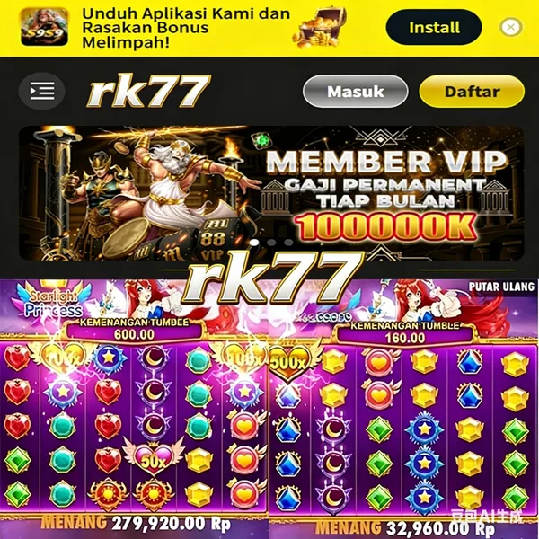 RK77 Maxwin Pola Gacor Hari Ini